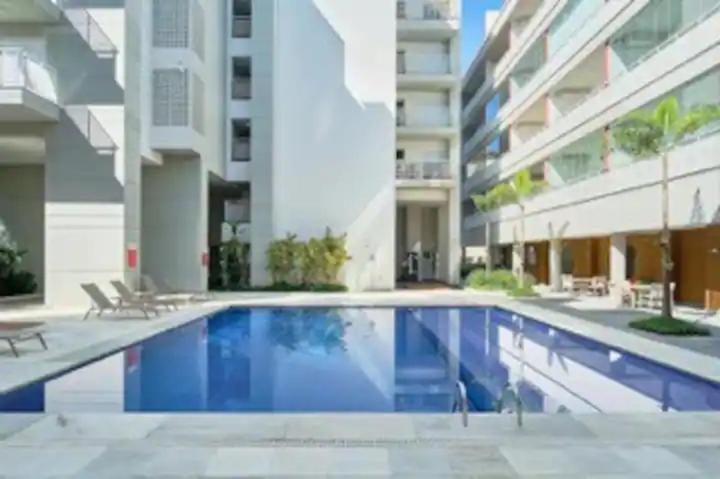 Apto Moderno E Confortavel - Praia Grande أوباتوبا المظهر الخارجي الصورة