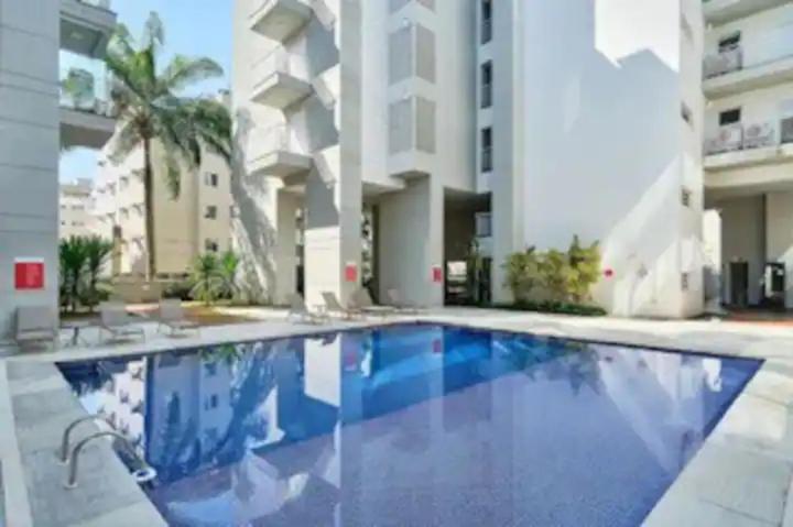 Apto Moderno E Confortavel - Praia Grande أوباتوبا المظهر الخارجي الصورة